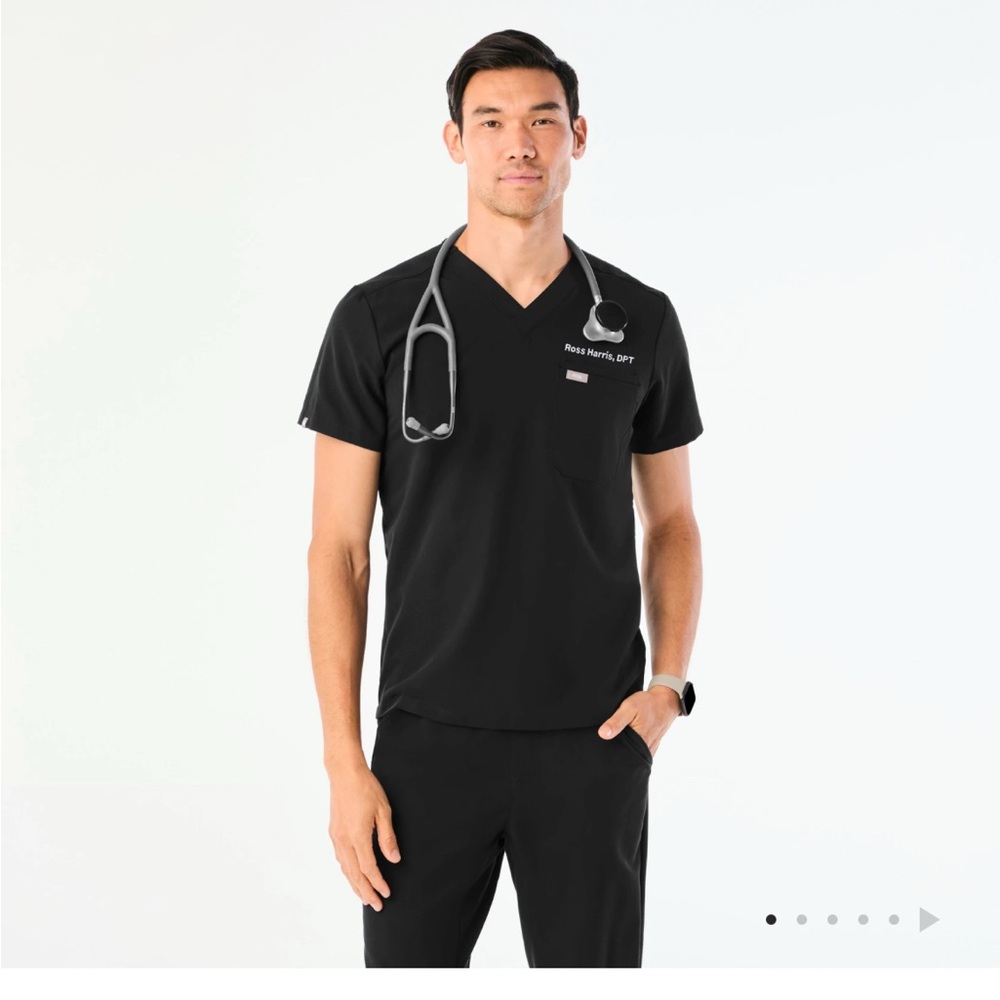 Figs Leon Scrub Top NWT